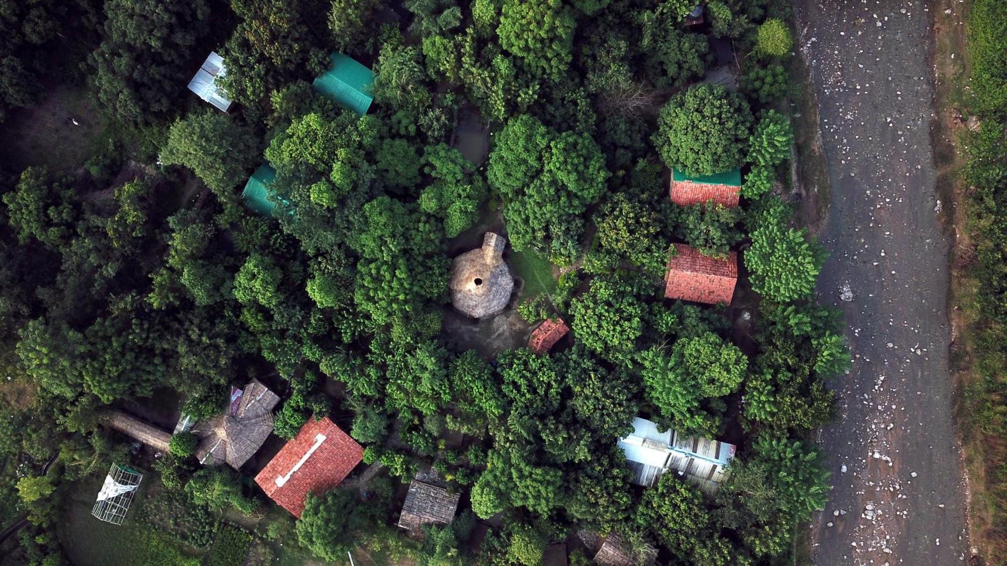ホテル Camp Hornbill Corbett ラムナガル エクステリア 写真